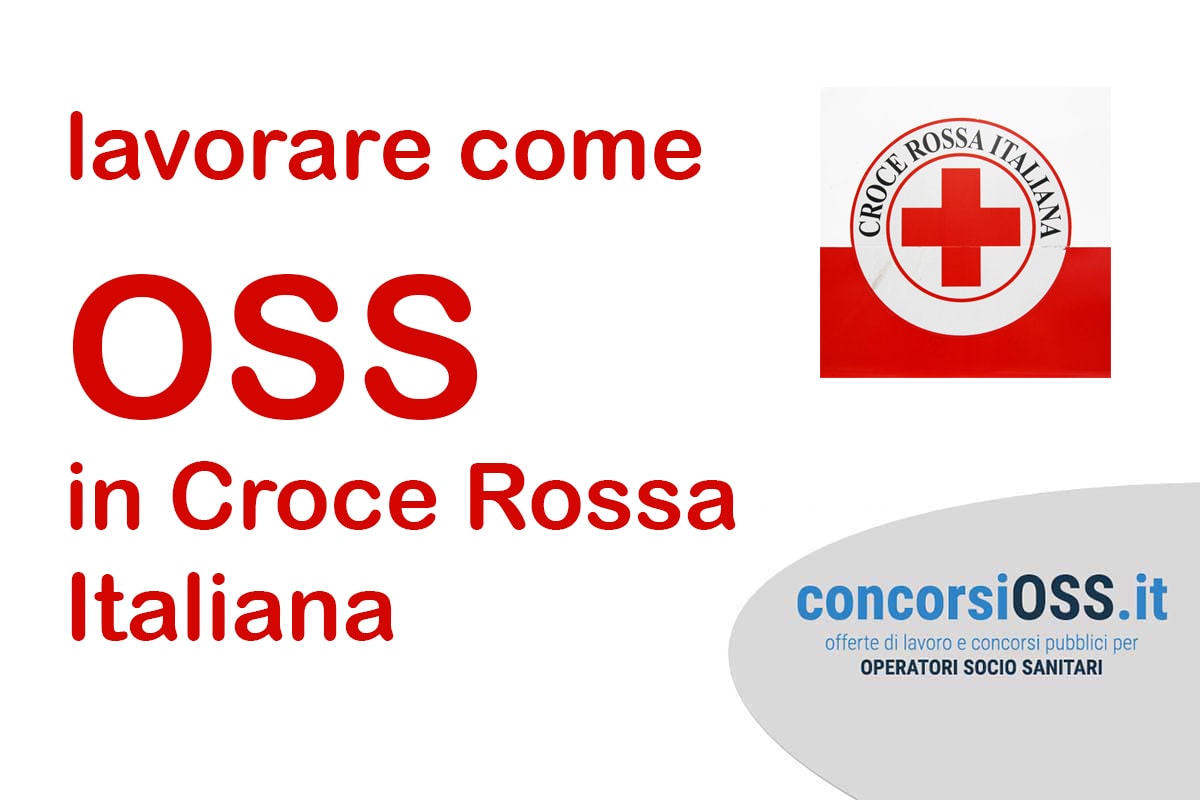 Lavorare come OSS in Croce Rossa Italiana