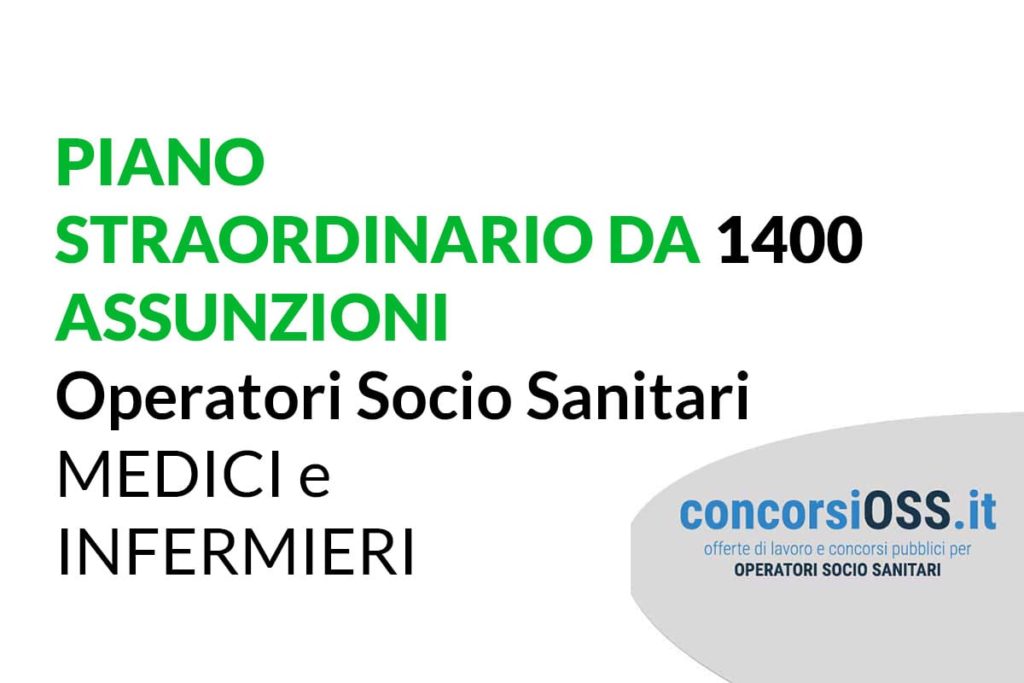 Piano straordinario da 1400 assunzioni Sanità Piemonte