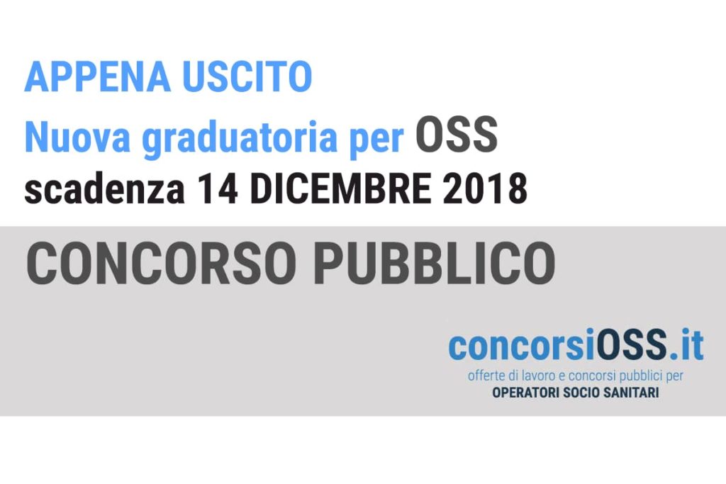 OSS Concorso dicembre 2018