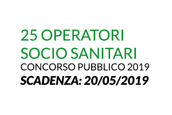 25 OSS CONCORSO 2019 ASP Comuni Modenesi Area Nord