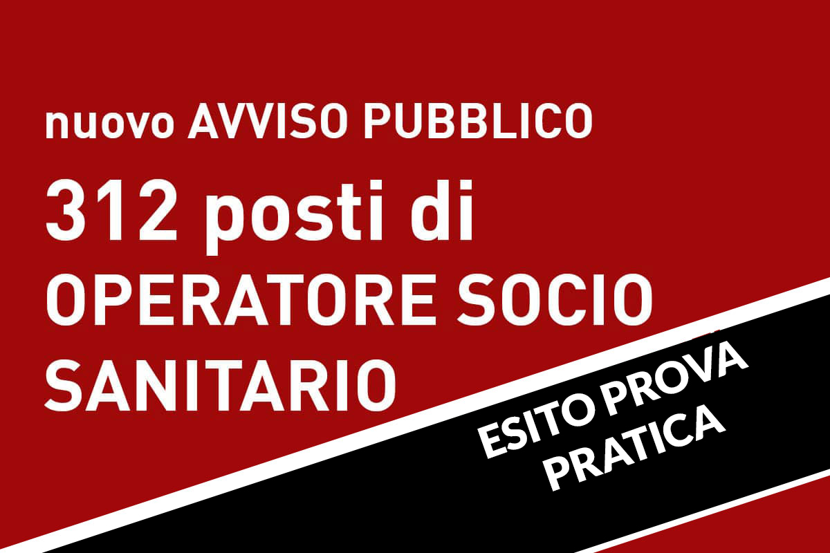 312 posti di OSS Avviso pubblico VENETO