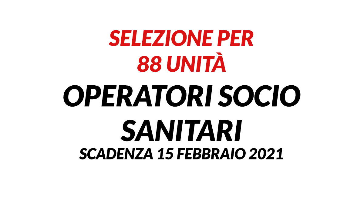 88 OSS selezione UMBRIA 2021