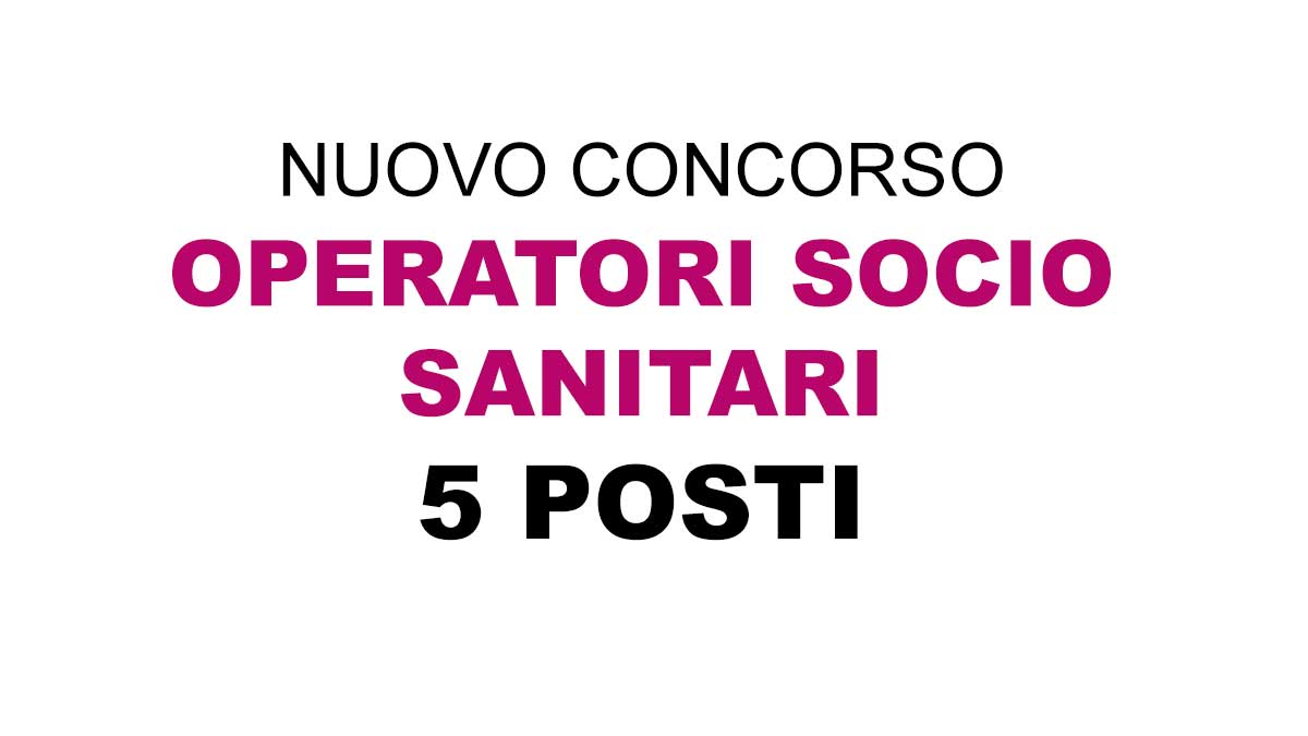 5 OSS concorso MAGGIO 2021