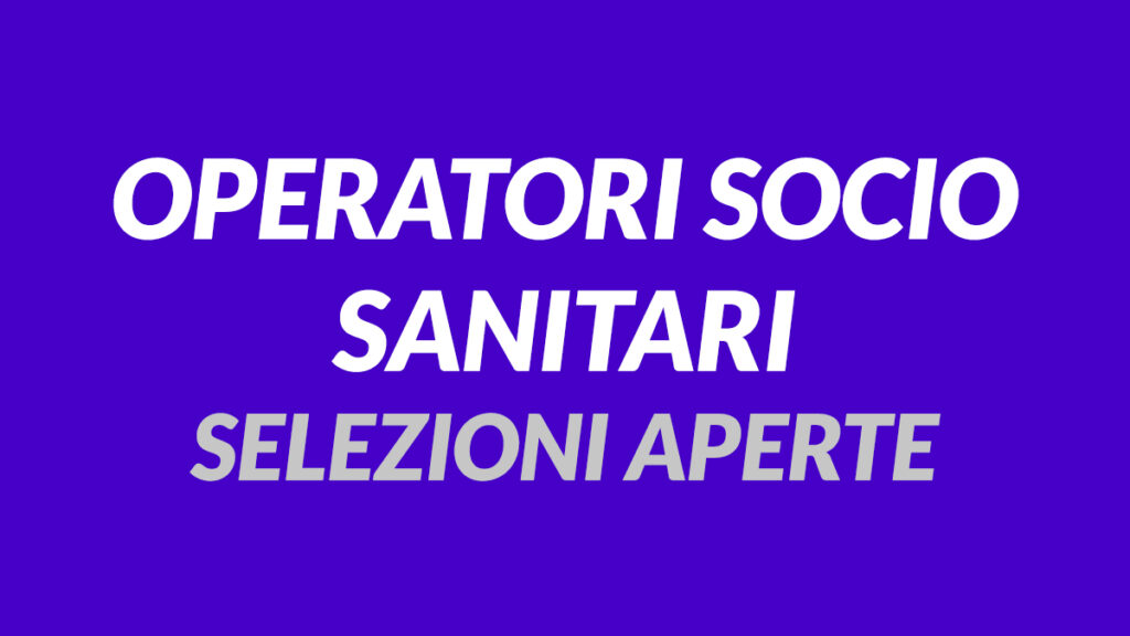 Selezione di OSS lavoro maggio 2021