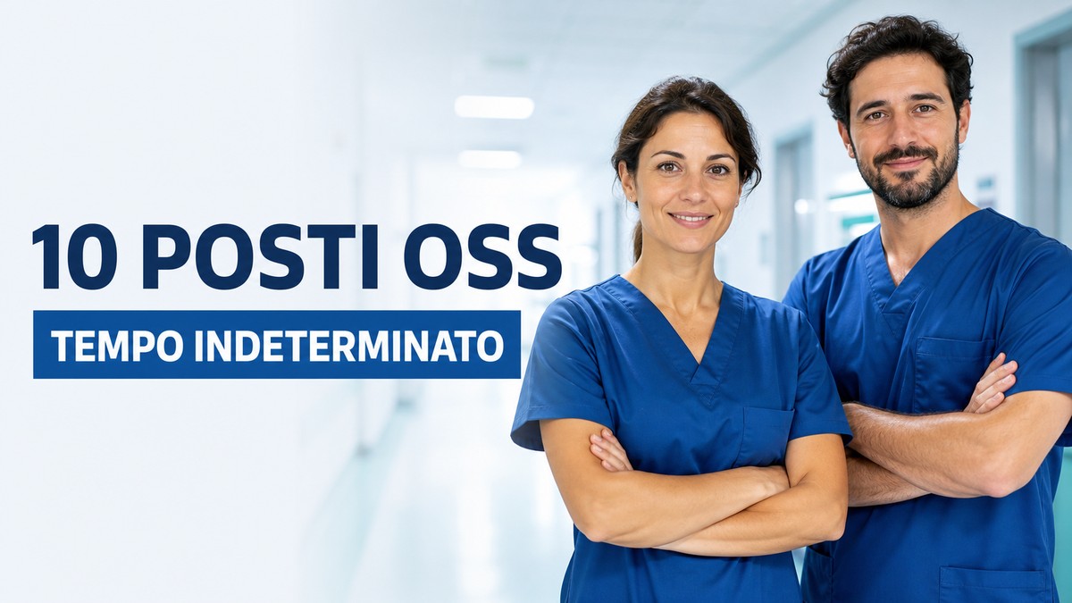 Concorso OSS 2026, 10 posti fissi con licenza media: domande aperte all'ASST Garda